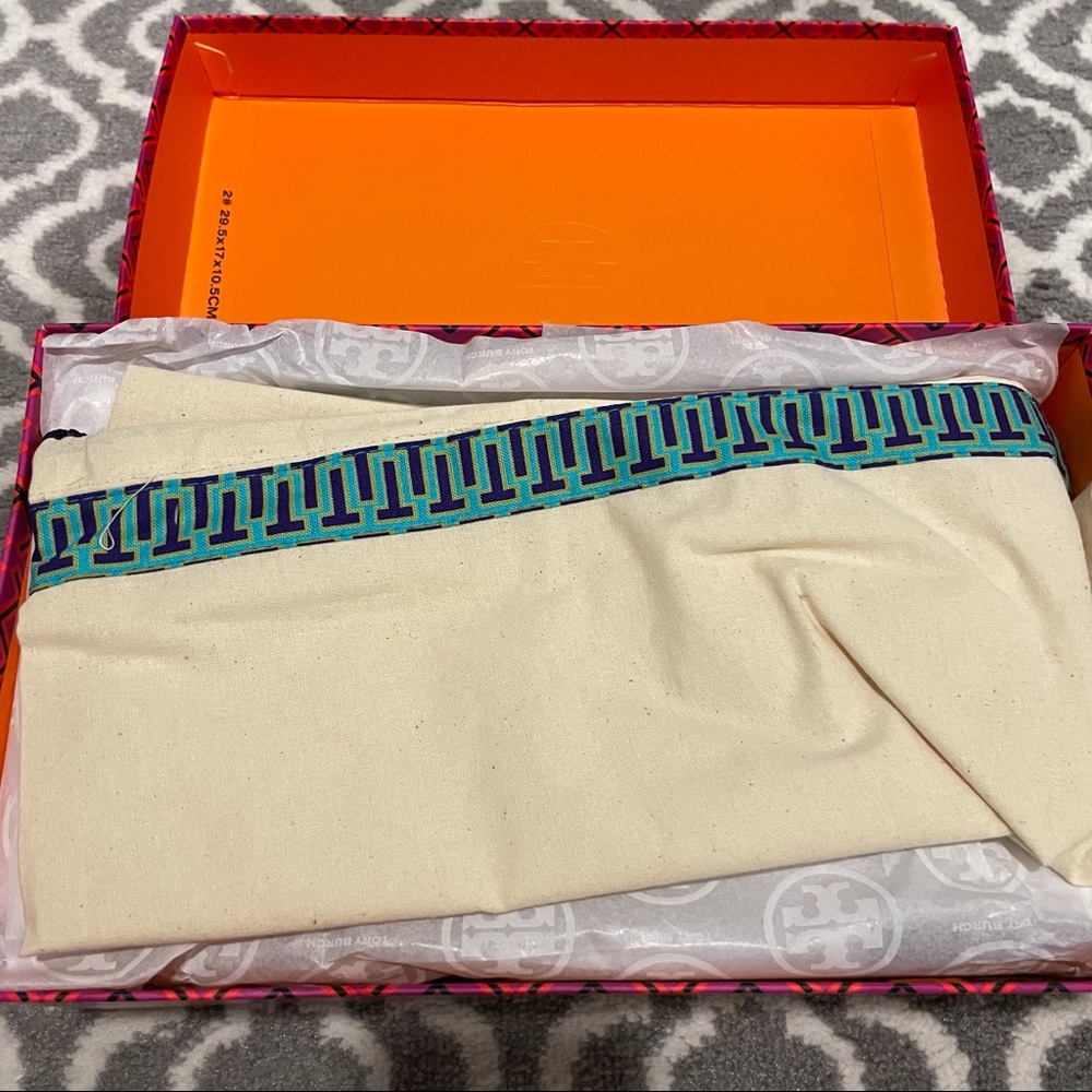 ☀️NWT☀️TORY BURCH Miller Sandals Teapot 7 - Picture 2 of 9